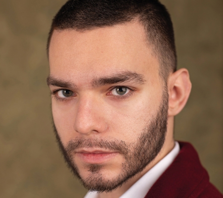 The Romanian actor Mihai Visan
